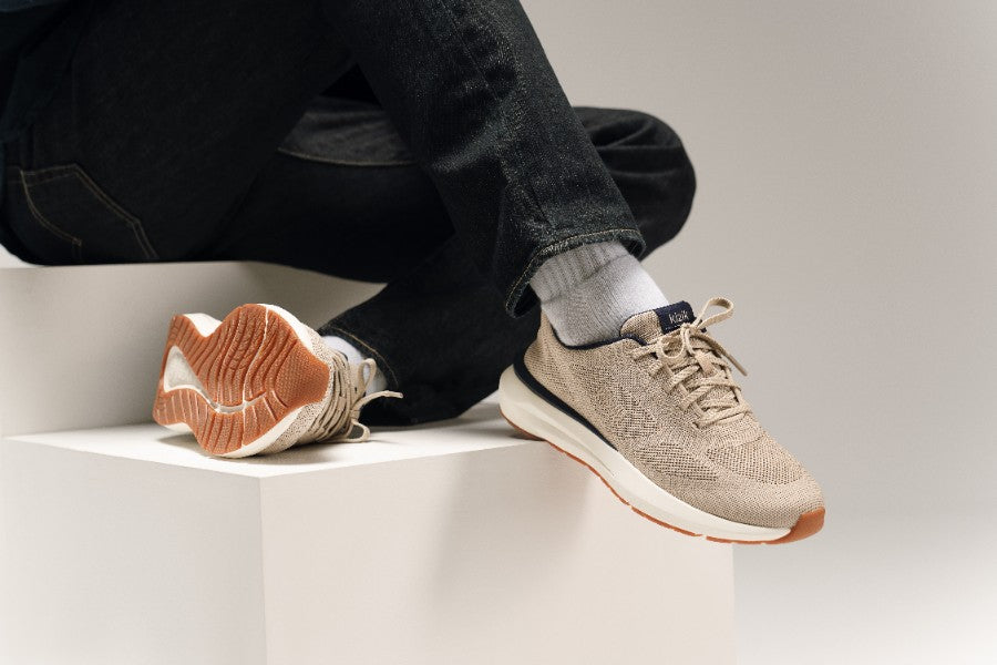 Buty Męskie Athens 2 Knit, doeskin