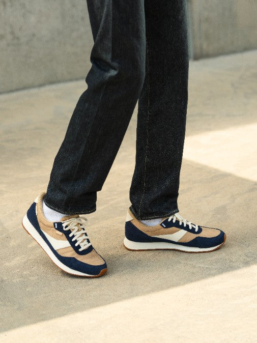 Buty Męskie Siena, croissant/naval academy
